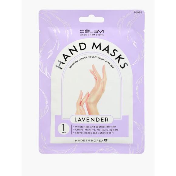 K-Care: Celavi Hand Masks with Lavender* 3 pack* 6 gloves*NEW in box*Korean - Picture 1 of 1